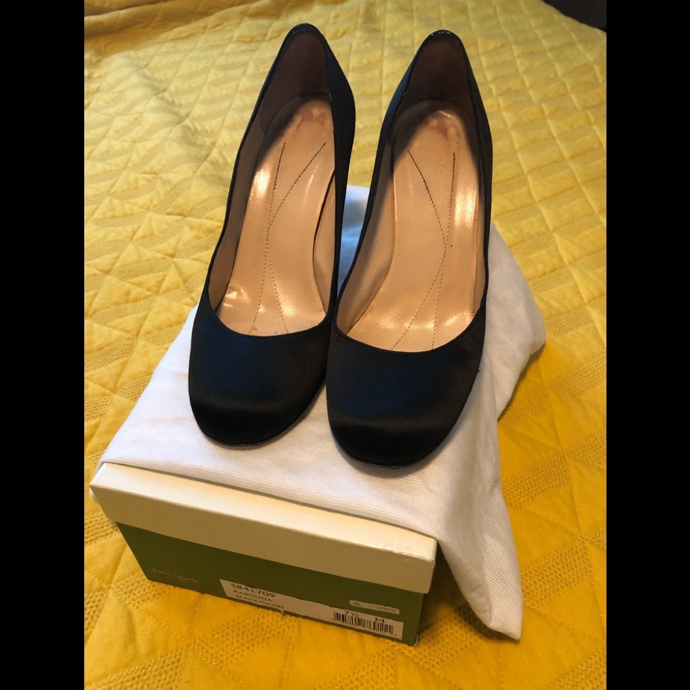 Kate spade satin pumps
